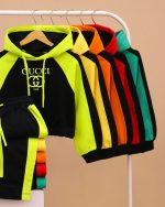 هودی کراپ شلوار بگ GUCCI NZDE - Image 51