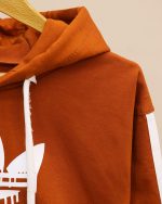 هودی کراپ شلوار بگ استایل ADIDAS NZDE - Image 106
