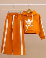 هودی کراپ شلوار بگ استایل ADIDAS NZDE - Image 87