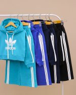 هودی کراپ شلوار بگ استایل ADIDAS NZDE - Image 80