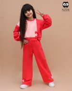 کراپ شلوار بگ دخترانه پاپیونی NZDE