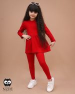 تونیک کمر چین دار و لگ
