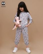 بلوز شلوار گل و پروانه