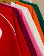 بلوز شلوار بگ استایل مغزی دوزی قلب NZDE - Image 50