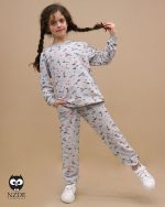 بلوز شلوار گل و پروانه - Image 2
