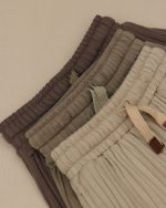 ست مادر دختری کراپ شلوار بگ آکاردئونی - Image 47