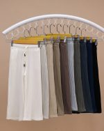 ست مادر دختری کراپ شلوار بگ آکاردئونی - Image 40