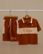 پولوشرت شلوارک بگ استایل Dior NZDE - Image 33