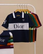 پولوشرت شلوارک بگ استایل Dior NZDE - Image 42
