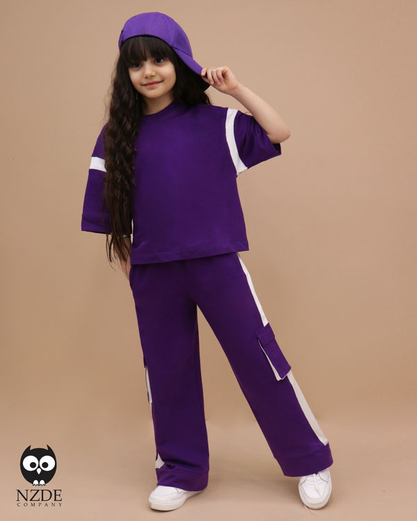 تیشرت شلوار بگ استایل girl کد 529 - Image 1