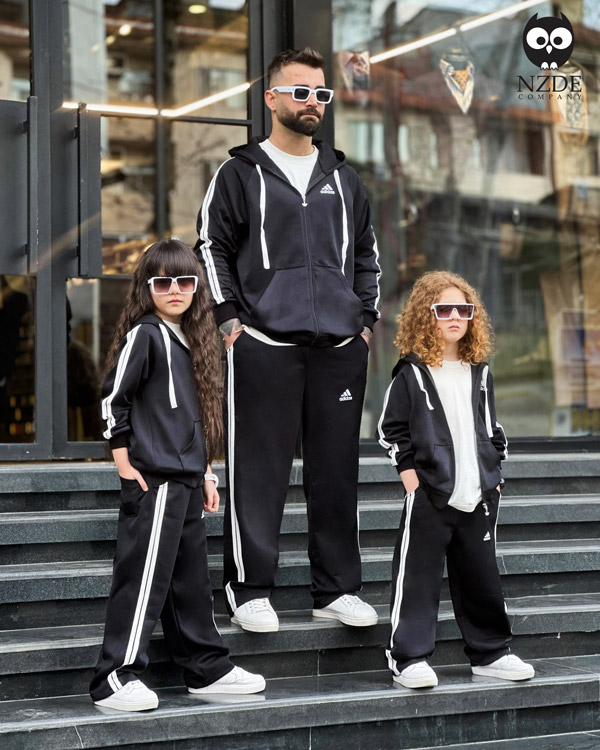ست خانوادگی سویشرت شلوار غواصی adidas NZDE - Image 1