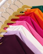 بلوز دخترونه کشبافت ضربدری کد 574 - Image 29