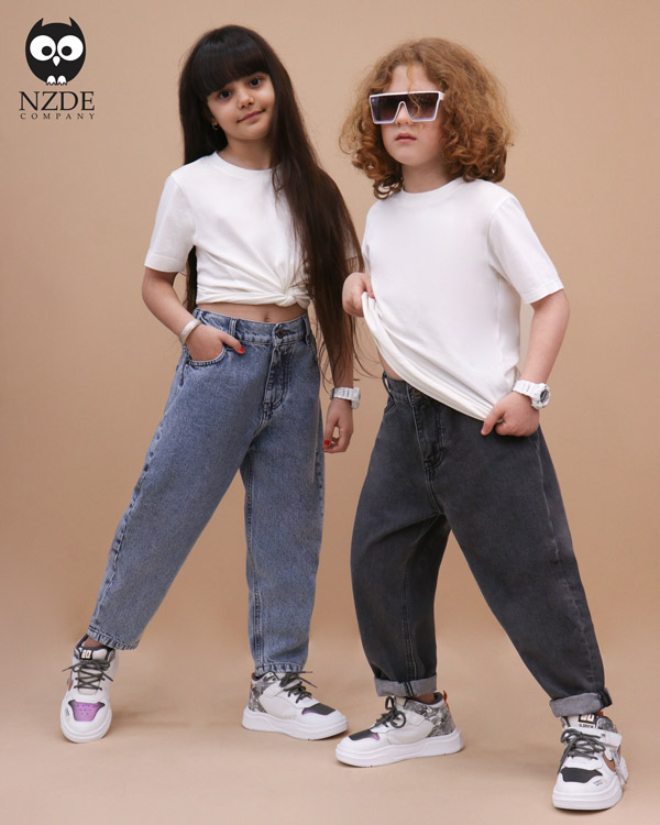 شلوار جین مام فیت - Image 1