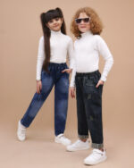 شلوار جین مام فیت