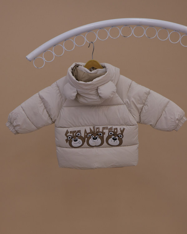 کاپشن بچگانه cream bear - تصویر 3