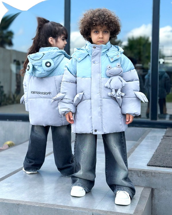 کاپشن بچگانه قورباغه باهوش - Image 1