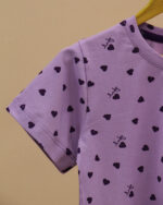 تیشرت شلوار ست خواب مادر دختری قلب  LOVE - Image 10