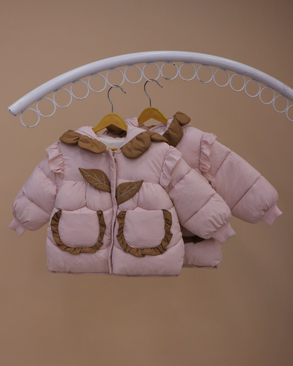 کاپشن دخترانه pink - تصویر 1