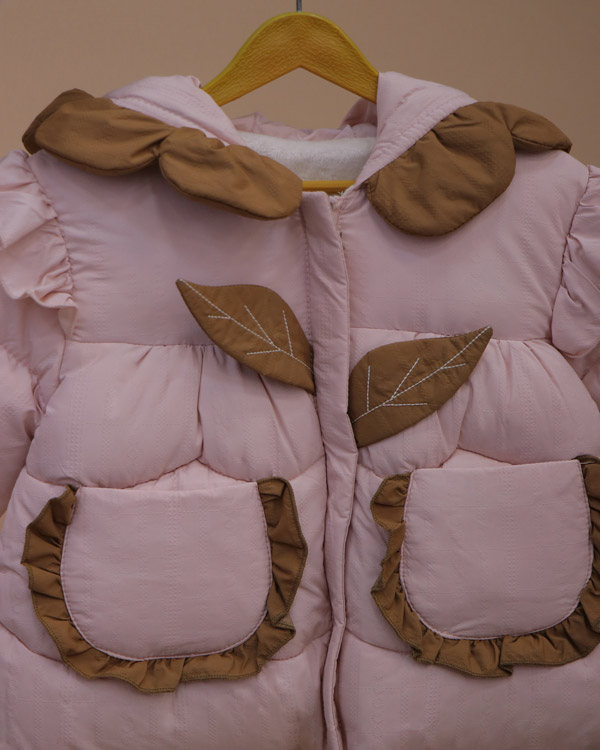 کاپشن دخترانه pink - تصویر 3
