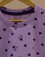 تیشرت شلوار ست خواب مادر دختری قلب  LOVE - Image 8