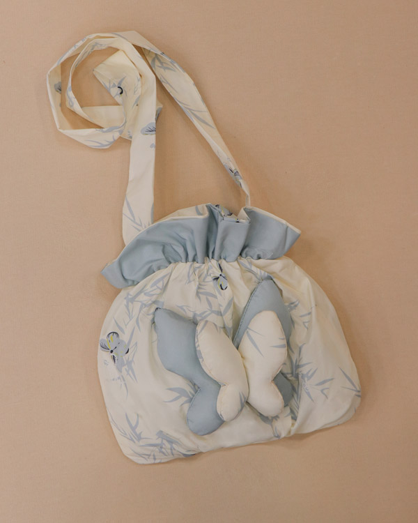 کاپشن دخترانه گل و پروانه - Image 4