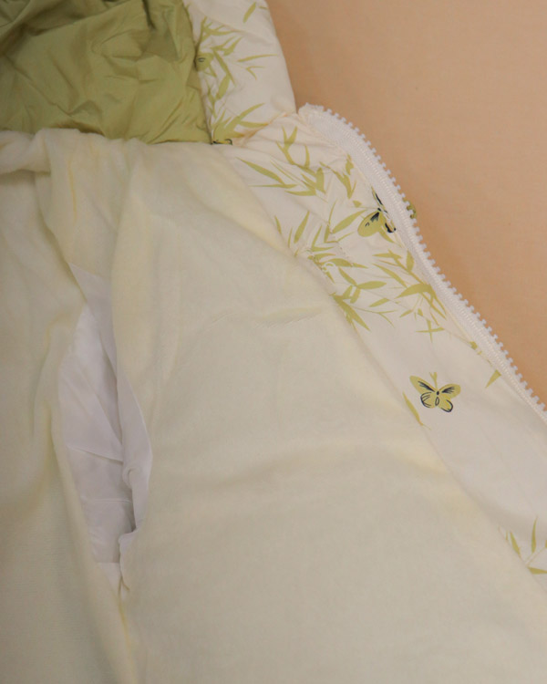 کاپشن دخترانه گل و پروانه - Image 5