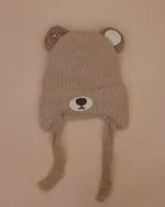 کلاه داخل خز خرس گوش ضربدری - Image 8