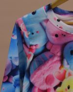 بلوز شلوار مخمل نانو 5 بعدی خرسی - Image 8