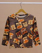 بلوز شلوار مخمل نانو 5 بعدی bread  family - Image 9