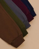 بلوز شلوار آستین رگلان Button model - Image 21