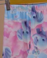 بلوز شلوار مخمل نانو 5 بعدی فیل کوچولو - Image 9