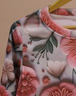 بلوز شلوار مخمل نانو 5 بعدی گلدار family - Image 6