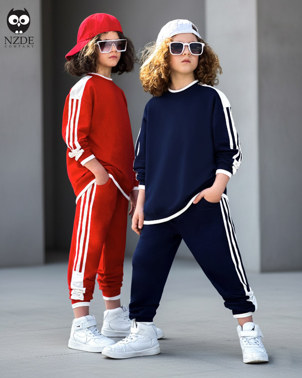 بلوز شلوار بگ استایل Happy kids - Image 1