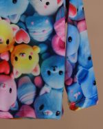 بلوز شلوار مخمل نانو 5 بعدی خرسی - Image 7