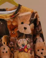 بلوز شلوار مخمل نانو 5 بعدی تدی family - Image 9