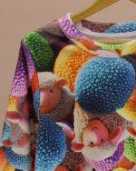 بلوز شلوار مخمل نانو 5 بعدی ببعی family - Image 8