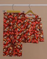 بلوز شلوار مخمل نانو 5 بعدی ماریو - Image 13