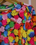 بلوز شلوار مخمل نانو 5 بعدی لباس رنگی family - Image 4