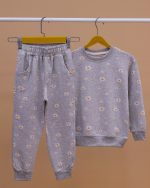 بلوز شلوار تمام چاپ گل بابونه - Image 11