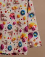 بلوز شلوار مخمل نانو 5بعدی flower Family - Image 7