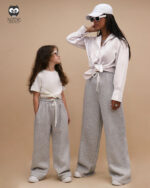 شلوار ملانژ کرک دار خارخورده