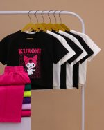 کراپ شلوار دخترانه Kuromi - Image 26