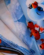 بلوز شلوار مخمل نانو 5 بعدی گنجشک  family - Image 3