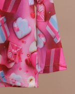 بلوز شلوار مخمل نانو 5 بعدی bear family - Image 8