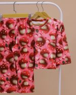 بلوز شلوار مخمل نانو 5بعدی قارچ Family