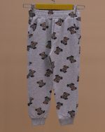 بلوز شلوار تمام چاپ خرس قهوه ای - Image 9