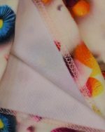 بلوز شلوار مخمل نانو 5بعدی flower Family - Image 4