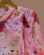 بلوز شلوار مخمل نانو 5 بعدی پروانه - Image 4