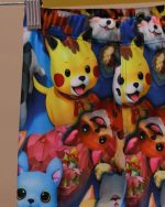 بلوز شلوار مخمل نانو 5 بعدی Cat - Image 12