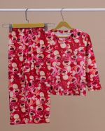 بلوز شلوار مخمل نانو 5 بعدی خرس مهربون family - Image 10